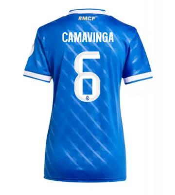 Real Madrid Eduardo Camavinga #6 Tredjetröja Dam 2025-26 Kortärmad